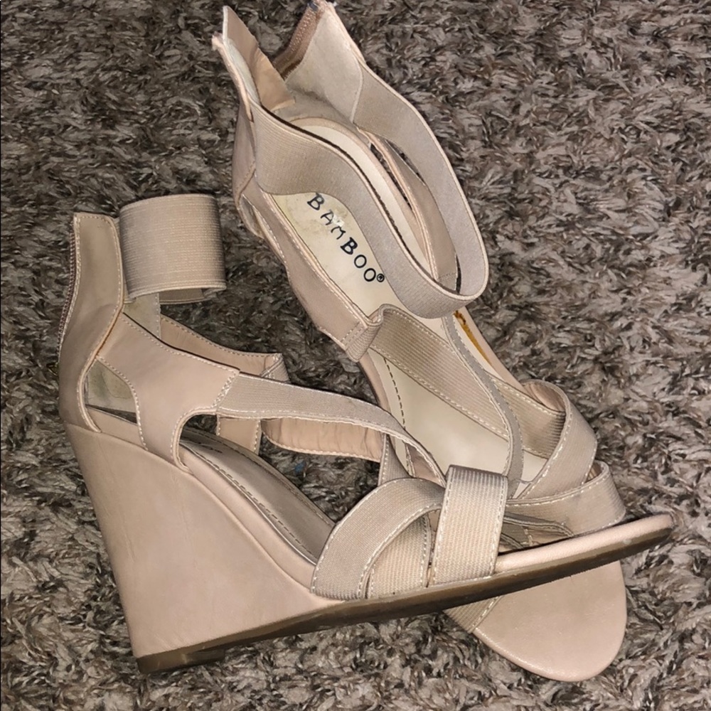 Strappy Wedges